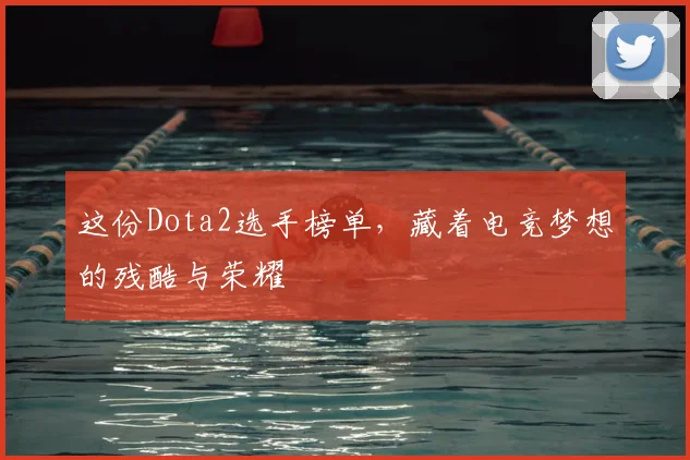 这份Dota2选手榜单,藏着电竞梦想的残酷与荣耀